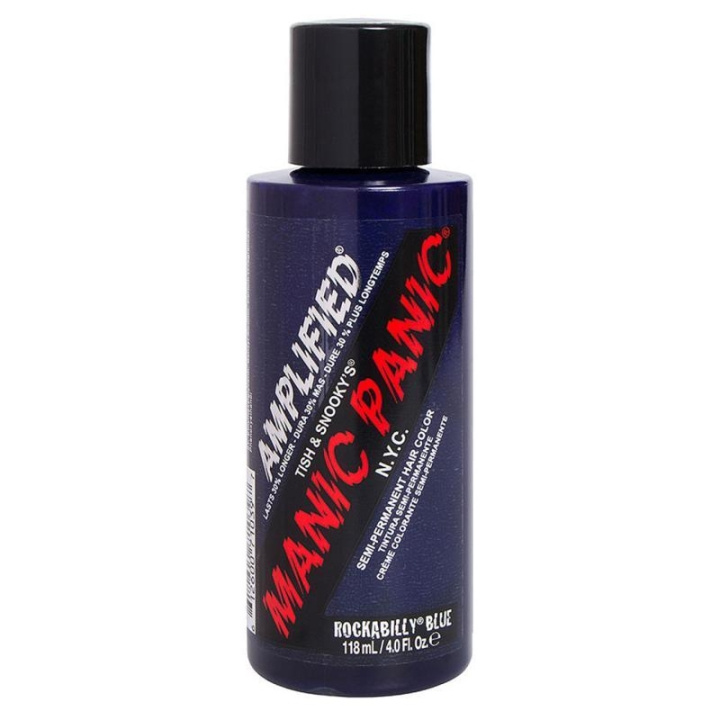 Manic Panic Amplified Rockabilly Blue i gruppen SKØNHED & HELSE / Hår og styling / Hårpleje / Hårfarve / Hårfarve & Farve bombe hos TP E-commerce Nordic AB (C13302)