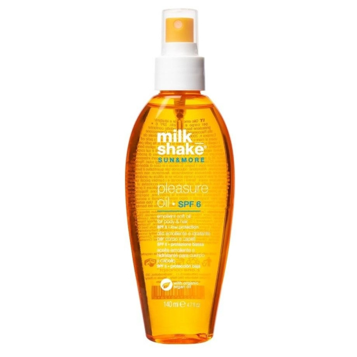 Milk_Shake Sun & More Pleasure Oil Spf 6 140ml i gruppen SKØNHED & HELSE / Hår og styling / Hårpleje / Hår olie hos TP E-commerce Nordic AB (C13378)
