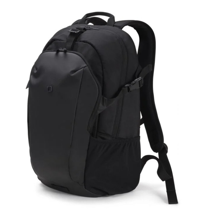 Dicota Backpack GO Rygsæk 15.6 600D polyester Sort i gruppen COMPUTERTILBEHØR / Bærbare computere og tilbehør / Computertasker / Op til 17 hos TP E-commerce Nordic AB (C13539)