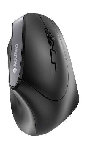 Cherry MW 4500 Ergonomic vertical wireless mouse Black Retail i gruppen COMPUTERTILBEHØR / Mus og tastatur / Mus / Ledningsfri hos TP E-commerce Nordic AB (C13548)