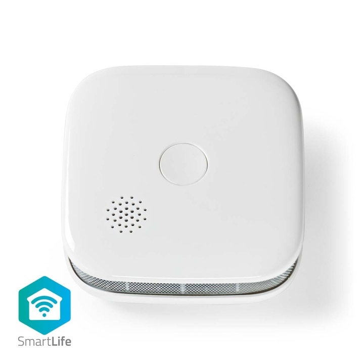 Nedis SmartLife Røgalarm | Wi-Fi | Batteri | Sensorlevetid: 10 År | EN 14604 | Maks. batteritid: 24 Måned | 85 dB | Hvid | 1 stk i gruppen HJEM, HUS & HAVE / Alarm, Sikkerhed & Overvågning / Brand, røg, gas / Røgalarmer hos TP E-commerce Nordic AB (C13572)