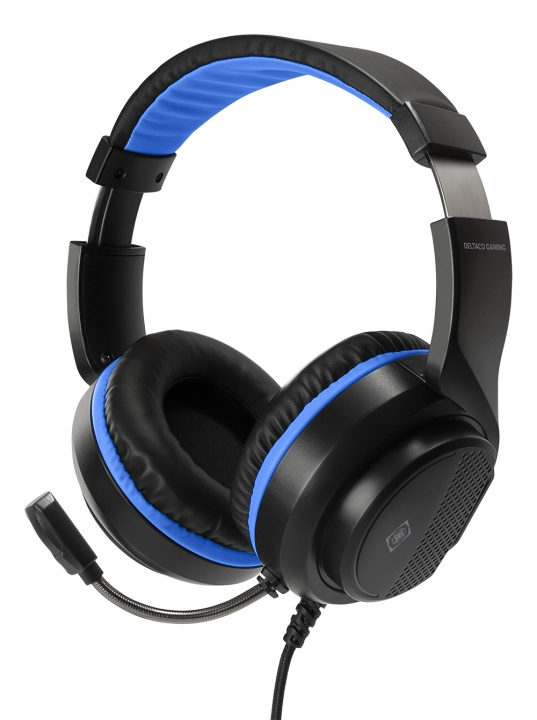 DELTACO GAMING Stereo Gaming Headset for PS5, 1x 3.5mm connector i gruppen COMPUTERTILBEHØR / GAMING / Headset hos TP E-commerce Nordic AB (C13815)