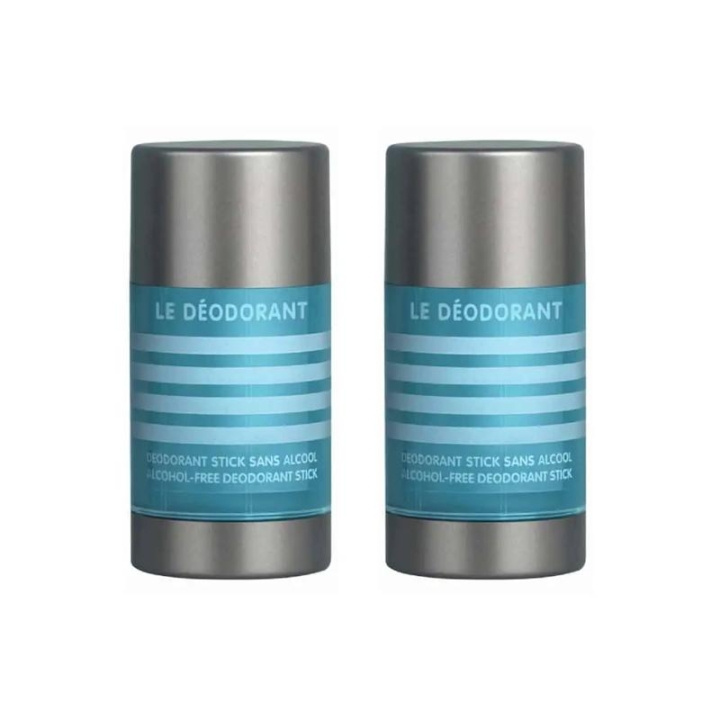 2-pack Jean Paul Gaultier Le Male Deostick 75ml i gruppen SKØNHED & HELSE / Duft & Parfume / Deodorant / Deo for ham hos TP E-commerce Nordic AB (C13879)