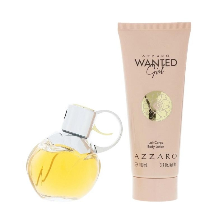 Giftset Azzaro Wanted Girl Edp 30ml + Body Lotion 100ml i gruppen SKØNHED & HELSE / Gaveæske / Gaveæske til hende hos TP E-commerce Nordic AB (C13899)