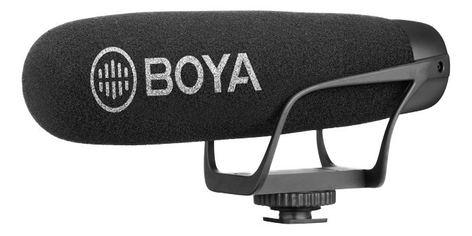 BOYA Compact Shotgun Mic i gruppen HJEMMEELEKTRONIK / Lyd & billede / Håndholdte mikrofoner hos TP E-commerce Nordic AB (C13930)