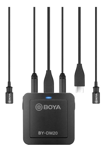 BOYA Mixer and microphone for smartphones i gruppen HJEMMEELEKTRONIK / Lyd & billede / Håndholdte mikrofoner hos TP E-commerce Nordic AB (C13938)