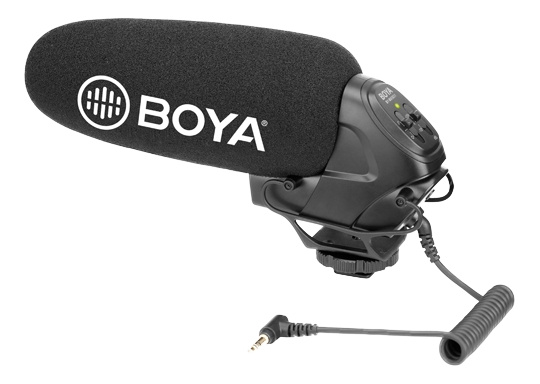 BOYA Super-cardioid Shotgun Microphone i gruppen HJEMMEELEKTRONIK / Lyd & billede / Håndholdte mikrofoner hos TP E-commerce Nordic AB (C13946)