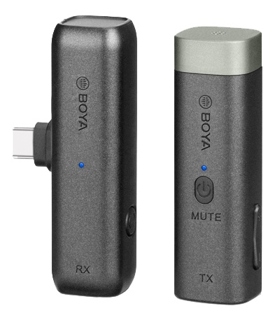 BOYA BY-WM3U 2.4G mini wireless mics i gruppen HJEMMEELEKTRONIK / Lyd & billede / Håndholdte mikrofoner hos TP E-commerce Nordic AB (C13973)