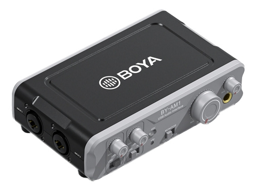 Boya Dual-channel Audio Mixer i gruppen HJEMMEELEKTRONIK / Lyd & billede / Hovedtelefoner & Tilbehør / Tilbehør hos TP E-commerce Nordic AB (C13980)