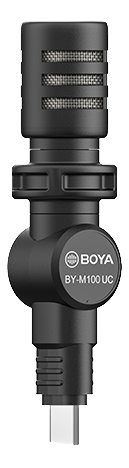Boya Plug-in and play mic (Type-C) i gruppen HJEMMEELEKTRONIK / Lyd & billede / Håndholdte mikrofoner hos TP E-commerce Nordic AB (C13988)