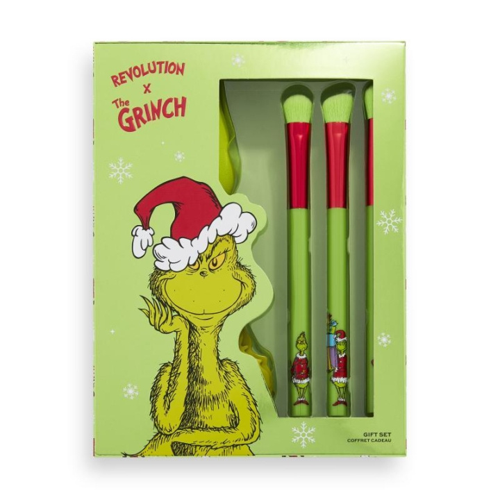 Makeup Revolution x The Grinch Who Stole Christmas Gift Set i gruppen SKØNHED & HELSE / Makeup / Værktøj & Makeup sæt / Børster og pensler hos TP E-commerce Nordic AB (C14029)