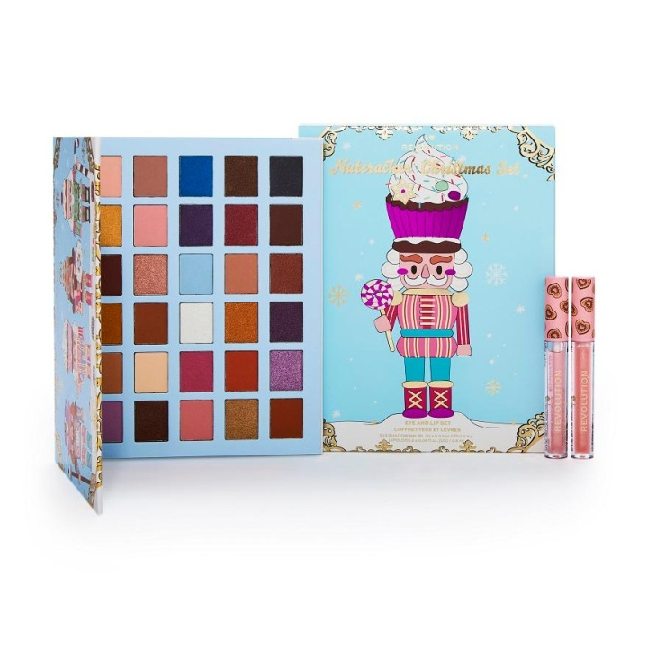 Makeup Revolution I Heart Revolution Christmas Nutcracker Makeup Set i gruppen SKØNHED & HELSE / Makeup / Værktøj & Makeup sæt / Makeup sæt hos TP E-commerce Nordic AB (C14049)