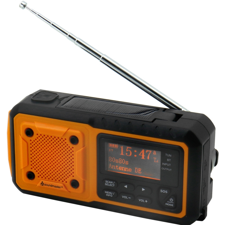 Soundmaster Digital vev-radio. LED-lampa, i gruppen HJEMMEELEKTRONIK / Lyd & billede / Hjemmebiograf, HiFi & Bærbar / Radio og vækkeure / Radio hos TP E-commerce Nordic AB (C14069)