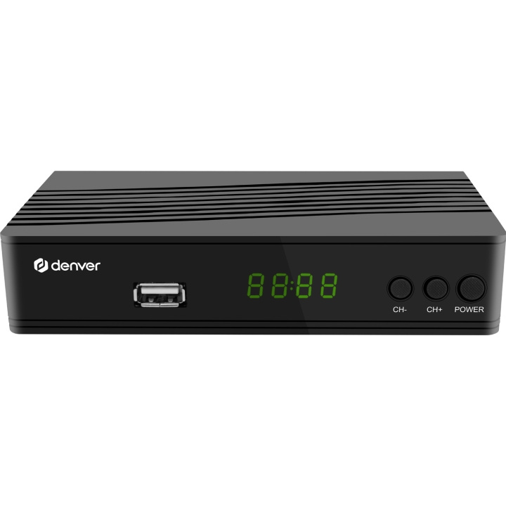 Denver DVB-T2-Box H.265 FTA Boxer USB i gruppen HJEMMEELEKTRONIK / Lyd & billede / Tv og tilbehør / Smart-TV hos TP E-commerce Nordic AB (C14070)