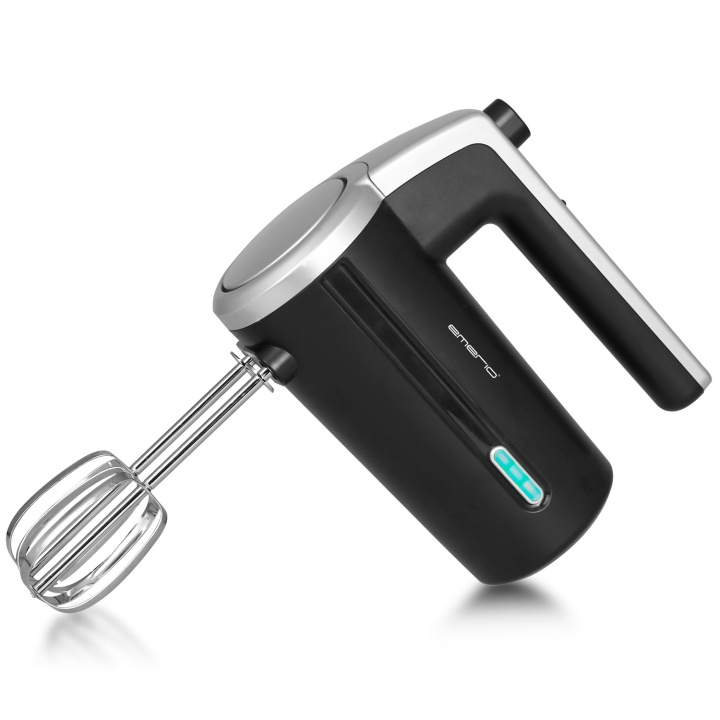 Emerio Elektrisk piskeris, genopladeligt, sort i gruppen HJEM, HUS & HAVE / Husholdningsapparater / Foodprocessor og køkkenassistenter / Håndmixer hos TP E-commerce Nordic AB (C14080)
