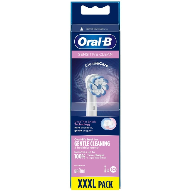 Oral B Borsthuvud Sensitive Clean & C i gruppen SKØNHED & HELSE / Oral pleje / Tilbehør til elektriske tandbørster hos TP E-commerce Nordic AB (C14126)