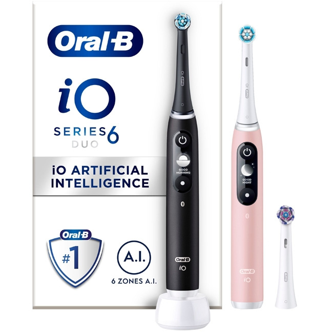 Oral B Eltandborste iO6 Series M6 Bla i gruppen SKØNHED & HELSE / Oral pleje / Elektriske tandbørster hos TP E-commerce Nordic AB (C14144)