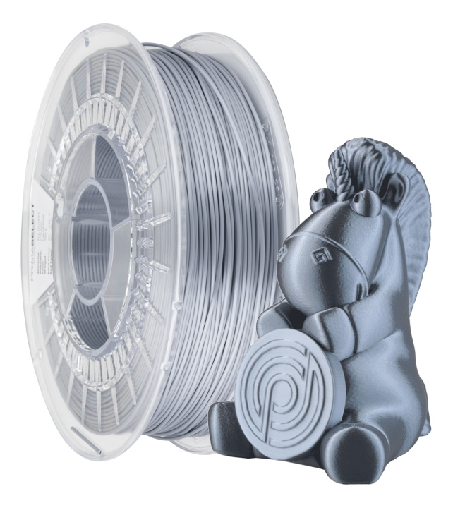 PrimaSelect PLA Glossy - 1.75mm - 750 g - Liquid silver i gruppen COMPUTERTILBEHØR / Printere og tilbehør / Printere / 3D-printere og tilbehør / Tillbehör hos TP E-commerce Nordic AB (C14254)