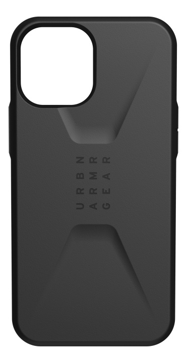 UAG iPhone 12 Pro Max Civilian Cover Black i gruppen SMARTPHONES & TABLETS / Mobil Beskyttelse / Apple / iPhone 12 Pro hos TP E-commerce Nordic AB (C14341)