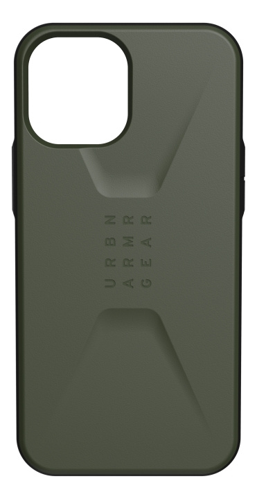 UAG iPhone 12 Pro Max Civilian Cover Olive i gruppen SMARTPHONES & TABLETS / Mobil Beskyttelse / Apple / iPhone 12 Pro hos TP E-commerce Nordic AB (C14342)