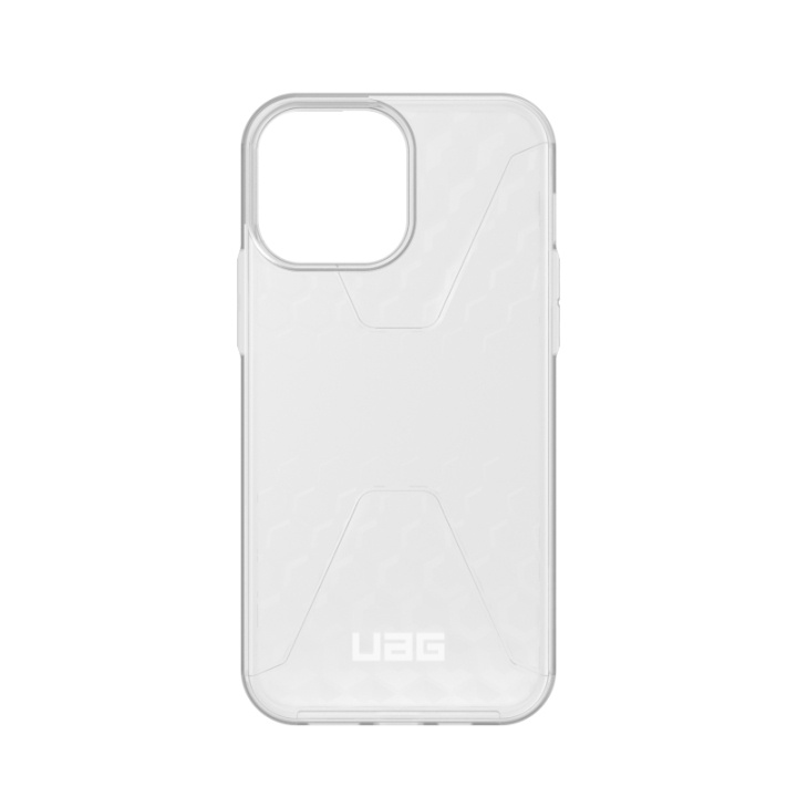 UAG iPhone 13 Pro Max Civilian Cover, Frosted Ice i gruppen SMARTPHONES & TABLETS / Mobil Beskyttelse / Apple / iPhone 13 Pro Max / Cover hos TP E-commerce Nordic AB (C14471)