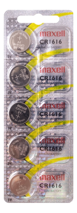 Maxell Lithium CR1616 5P i gruppen HJEMMEELEKTRONIK / Batterier og opladere / Batterier / Knapcelle hos TP E-commerce Nordic AB (C14529)