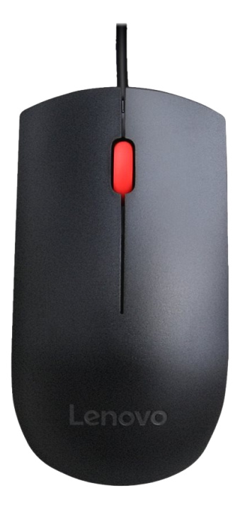 Lenovo, 4Y50R20863 Essential USB Mouse, 1600 DPI i gruppen COMPUTERTILBEHØR / Mus og tastatur / Mus / Med ledning hos TP E-commerce Nordic AB (C14578)