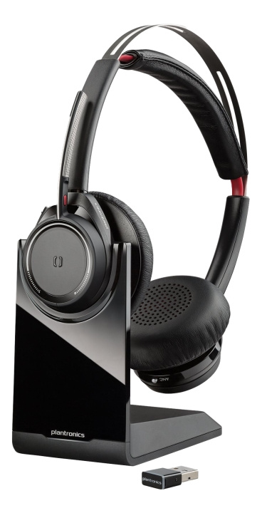 Plantronics Voyager Focus UC B825-M - Black i gruppen COMPUTERTILBEHØR / Computer Tilbehør / Headset hos TP E-commerce Nordic AB (C14640)