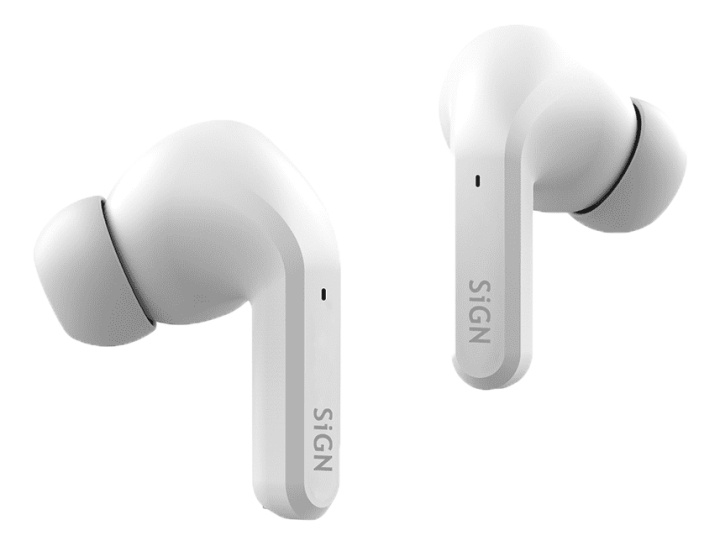 SiGN Freedom Pro Wireless Headphones - White i gruppen HJEMMEELEKTRONIK / Lyd & billede / Hovedtelefoner & Tilbehør / Hovedtelefoner hos TP E-commerce Nordic AB (C14682)