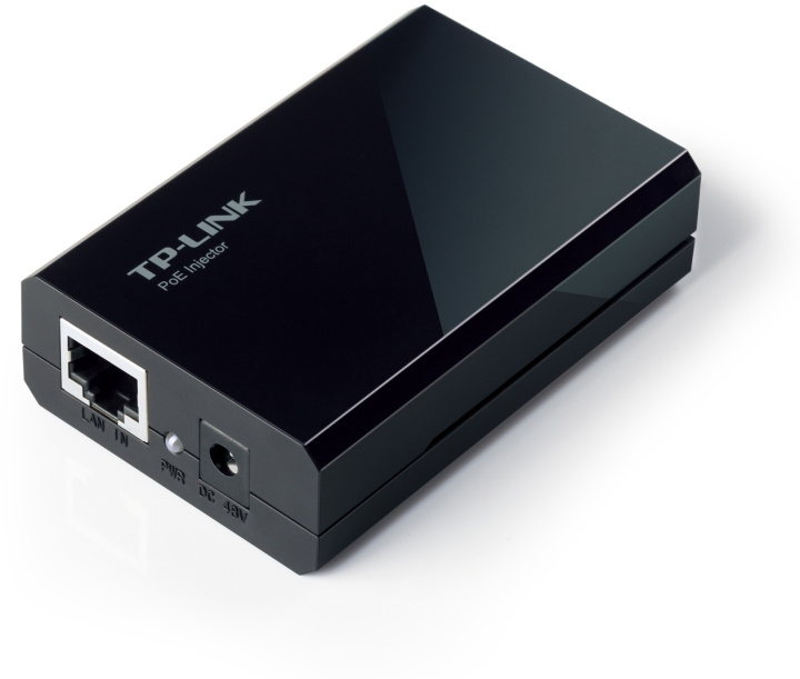 TP-LINK PoE (Power Over Ethernet) injektor, sort i gruppen COMPUTERTILBEHØR / Netværk / PoE hos TP E-commerce Nordic AB (C14698)