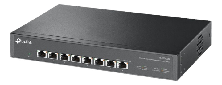 TP-Link 8-Port 10G Multi-Gigabit Switch i gruppen COMPUTERTILBEHØR / Netværk / Switches hos TP E-commerce Nordic AB (C14711)