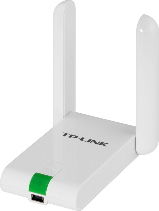 TP-LINK trådløst netværkskort, USB, 300Mbps, 802.11n, 2x3dBi-antenn i gruppen COMPUTERTILBEHØR / Netværk / Netværkskort / USB trådløs hos TP E-commerce Nordic AB (C14716)