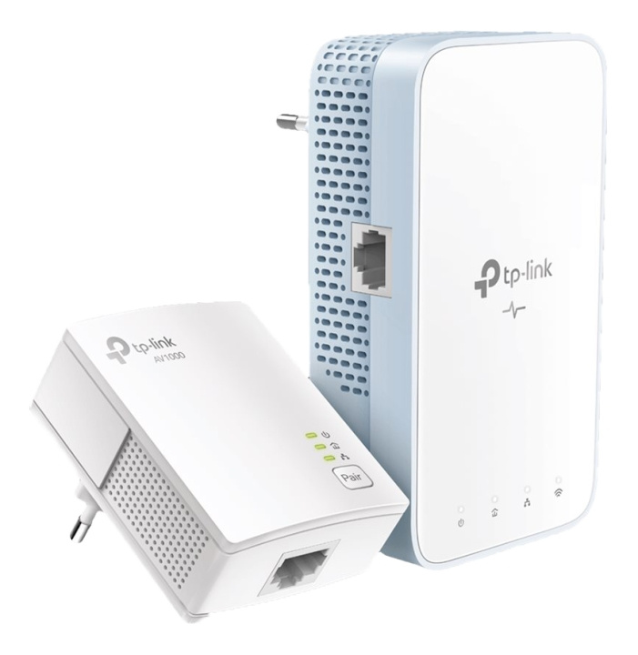 TP-LinkAV1000 Gigabit Powerline ac Wi-Fi Kit i gruppen COMPUTERTILBEHØR / Netværk / Homeplug/Powerline hos TP E-commerce Nordic AB (C14719)