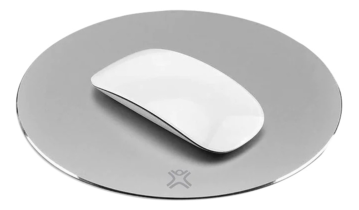 ROUND ALUMINUM MOUSE PADS - Silver i gruppen COMPUTERTILBEHØR / Mus og tastatur / Musemåtter hos TP E-commerce Nordic AB (C14736)