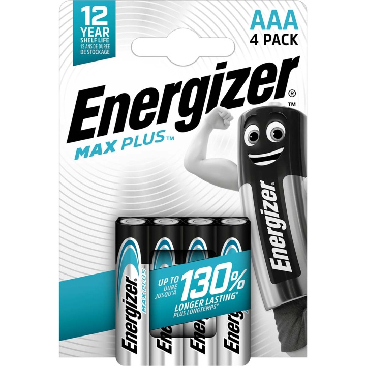 Energizer Alkaline Batteri AAA | 1.5 V DC | 4-Blister i gruppen HJEMMEELEKTRONIK / Batterier og opladere / Batterier / AAA hos TP E-commerce Nordic AB (C14777)