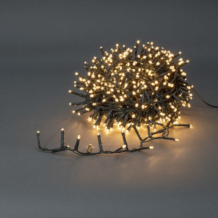 Nedis Julebelysning | Kompakt klynge | 700 LED\'s | Varm Hvid | 14.00 m | Lyseffekter: 7 | Indendørs eller udendørs | Strømforsyning i gruppen HJEMMEELEKTRONIK / Lys / LED-kæder hos TP E-commerce Nordic AB (C14792)
