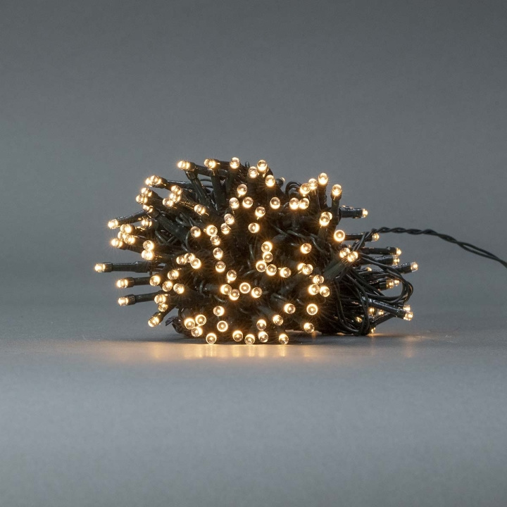 Nedis Julebelysning | Snor | 192 LED\'s | Varm Hvid | 14.40 m | Lyseffekter: 7 | Indendørs eller udendørs | Batteri i gruppen HJEMMEELEKTRONIK / Lys / LED-kæder hos TP E-commerce Nordic AB (C14799)