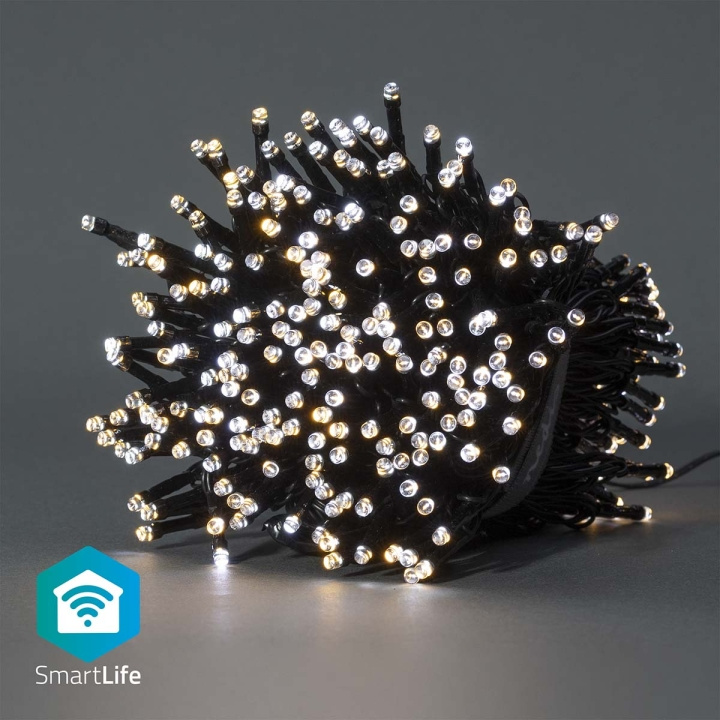 Nedis SmartLife jluelys | Snor | Wi-Fi | Varm til kølig hvid | 400 LED\'s | 20.0 m | Android™ / IOS i gruppen HJEM, HUS & HAVE / Smart hjem / Smart belysning hos TP E-commerce Nordic AB (C14825)