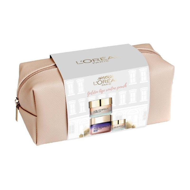 L\'Oréal Paris Golden Age Routine Pouch i gruppen HJEM, HUS & HAVE / Badværelse / Toilettasker hos TP E-commerce Nordic AB (C14883)