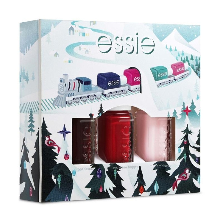 Essie Xmas Mini Trio Gift Kit i gruppen SKØNHED & HELSE / Manicure / pedicure / Neglelak hos TP E-commerce Nordic AB (C14887)