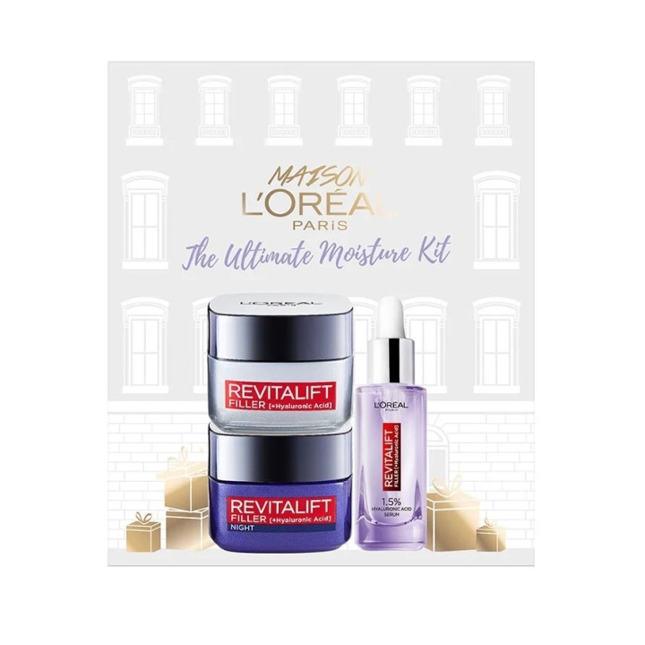 L’Oréal Paris The Ultimate Moisture Kit i gruppen SKØNHED & HELSE / Gaveæske / Gaveæske til hende hos TP E-commerce Nordic AB (C14888)