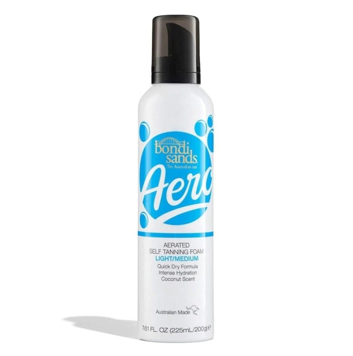 Bondi Sands Aero Self Tanning Foam Light/Medium 225ml i gruppen SKØNHED & HELSE / Hudpleje / Tanning / Brun uden sol hos TP E-commerce Nordic AB (C14999)