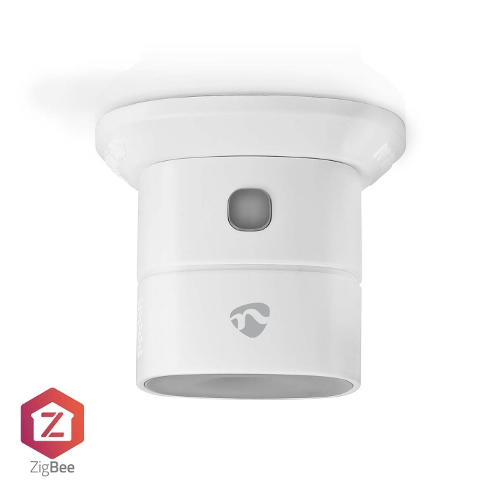 Nedis SmartLife CO Detektor | Zigbee 3.0 | Batteri | Sensorlevetid: 10 År | EN 50291 | Android™ / IOS | Med testknap | 85 dB | Hvid i gruppen HJEM, HUS & HAVE / Alarm, Sikkerhed & Overvågning / Brand, røg, gas / Røgalarmer hos TP E-commerce Nordic AB (C15074)