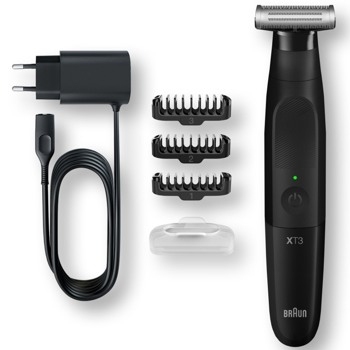 Braun Skäggtrimmer Series X XT3100 i gruppen SKØNHED & HELSE / Hår og styling / Barbering og trimning / Barbermaskiner og tilbehør hos TP E-commerce Nordic AB (C15182)