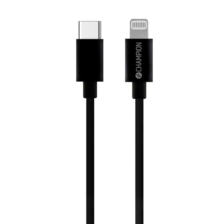 Champion Ladd&Synk kabel USB-C till Lig i gruppen SMARTPHONES & TABLETS / Opladere og kabler / Kabler / Kabler Type C hos TP E-commerce Nordic AB (C15248)