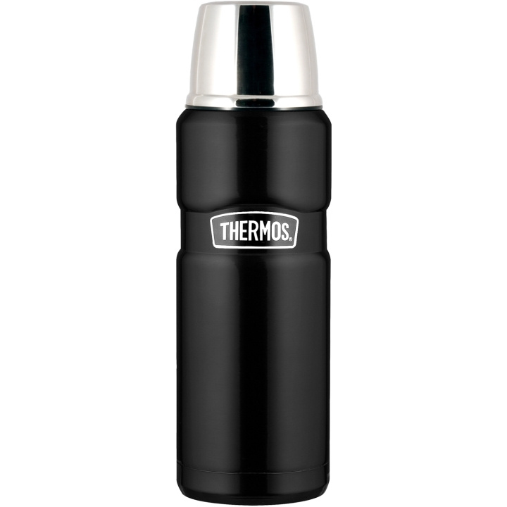 Thermos Termos King 1,2 L Matt Svart S i gruppen SPORT, FRITID & HOBBY / Friluftsliv / Termokander & vandflasker hos TP E-commerce Nordic AB (C15311)