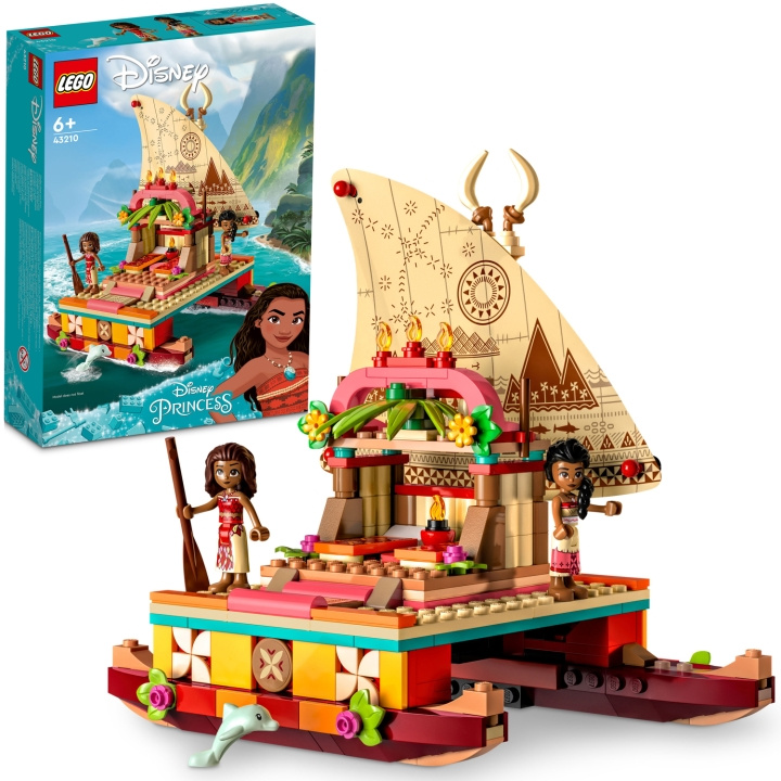 LEGO Vaianas navigeringsbåt 43210 i gruppen LEGETØJ, BØRN & BABY / Legetøj / Bygge legesager / Lego hos TP E-commerce Nordic AB (C15355)