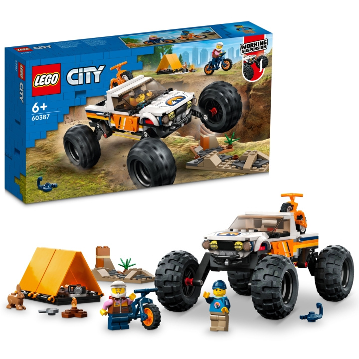 LEGO Terrängbilsäventyr 60387 i gruppen LEGETØJ, BØRN & BABY / Legetøj / Bygge legesager / Lego hos TP E-commerce Nordic AB (C15363)