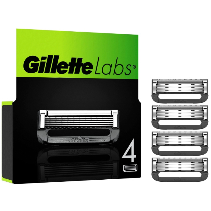 Gillette Rakblad Labs 4st i gruppen SKØNHED & HELSE / Hår og styling / Barbering og trimning / Barberskraber og tilbehør hos TP E-commerce Nordic AB (C15366)