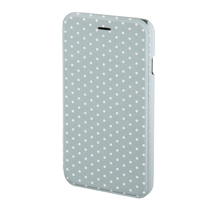 Hama Plånboksväska DesignLine iPhone 6/7/8/SE Dots Glow Grey i gruppen SMARTPHONES & TABLETS / Mobil Beskyttelse / Apple / iPhone 6/6S hos TP E-commerce Nordic AB (C15484)